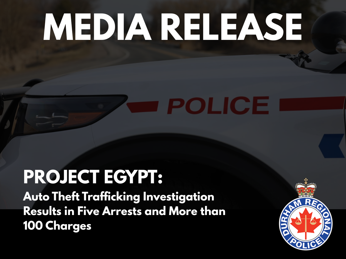 Auto Theft Trafficking Investigation Results in Five Arrests and More than 100 Charges 
